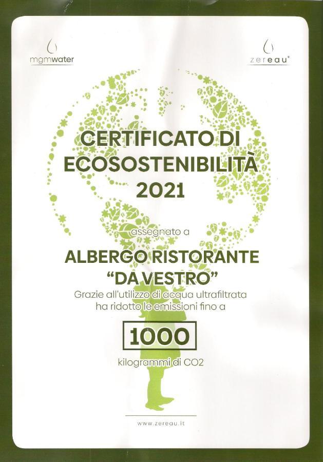 Albergo Ristorante Da Vestro مونتيسيانو المظهر الخارجي الصورة