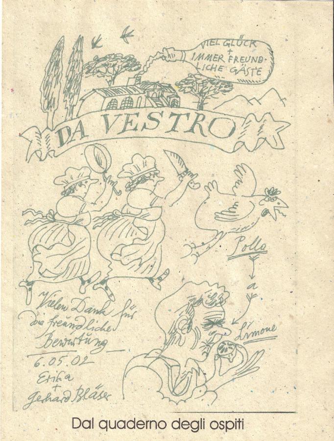 Albergo Ristorante Da Vestro مونتيسيانو المظهر الخارجي الصورة